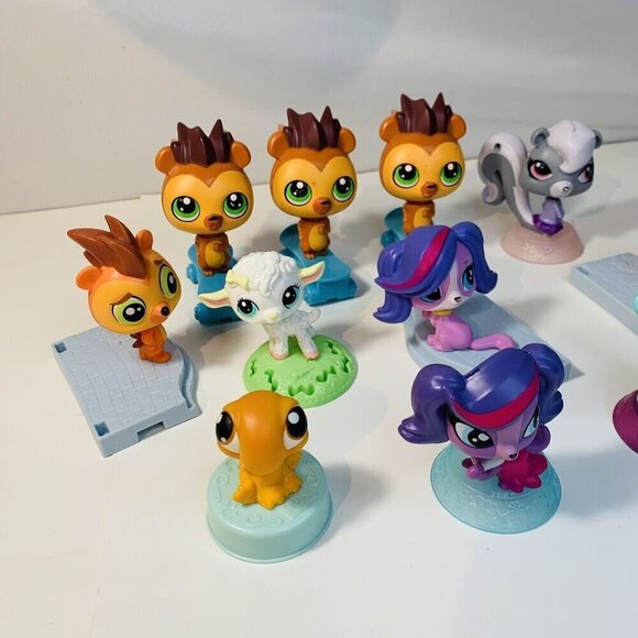 Littlest Pet Shop Lot (11) Hasbros McDonald’s LPS Toys Happy Meals - Picture 2 of 6